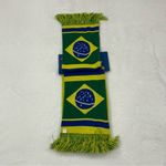 Brazil Brasil Soccer Logo Eclipse Winter Country Acrylic Scarf Scarve Unisex Green Photo 1