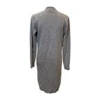 AllSaints Halo Cardigan Gray Open Front Longline Sweater Women's Size 6 Photo 2