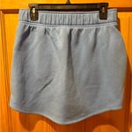 Wild Fable  Blue Fleece Mini Skirt Photo 1