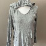 Banana Republic Gray Women's Hooded Top Photo 1