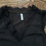 Black lacy tank top | basic wardrobe necessity Photo 1