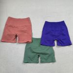 Bundle Lot 3 Pack  Alphalete Amplify Shorts All XS Seamless High Waist Photo 1