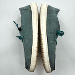 Hey Dude  Turquoise Blue Wendy Slip On Canvas Shoes Photo 2