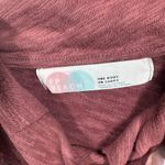 Free People FP Beach Top Women S Red Burgundy Cocoon Cowl Neck Pullover Shirt Photo 4