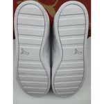 Puma Court Sneaker, White, Women's Casual Low Top Leather Shoes Size 10 Photo 14