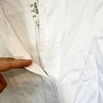 Madewell NWT  White V-Neck Long-Sleeve Top - Size: XXS Photo 4