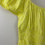 Billabong Yellow Wildflower Lightweight Flowy Minidress Mini Dress 10 M new nwt Photo 3