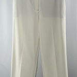 Tibi  Straight Leg Trouser‎ Pants in Off White Size 6 Photo 0