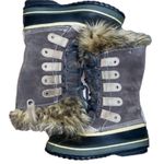 Sorel Winter Boots waterproof Joan of Arctic lace up leather faux fur 6 Photo 5