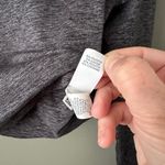 Aerie Offline by  Grey Cropped Long Sleeve Athletic Top - S Photo 3