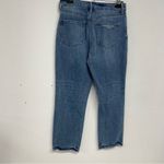 PacSun  Medium Wash Distressed Mom Jeans 26 Button Fly Blue High Rise Denim Photo 2