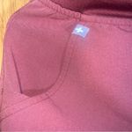 FIGS Burgundy Jogger Pants Photo 3