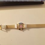 Hannah Martin Rose Gold and White Leather Waterproof Watch NWT Photo 5