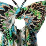 Daily Practice By Anthropologie The Last Sunset‎ Mini Dress Size Large Blue Photo 3