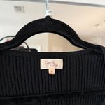 Camila Coelho NEW  Long Sleeve Blouse Color Black Size Small Photo 1