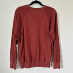 Aerie Oversized Sweatshirt crewneck pullover rust ribbed offline terry cloth Photo 2