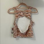 Nike  Yoga Dri-Fit Luxe Tank Top Dark Russet/White Photo 3