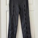 Motel Rocks  Jacinta Faux Leather Pants Black Small Photo 1