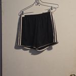 Adidas Black Shorts with White Trim Photo 1