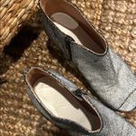 Maison Margiela
Crackled Leather Peep Toe Bootie Size 36.5 Silver Photo 3