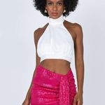 Princess Polly pink sequin skirt Photo 0