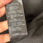 Balenciaga Denim Jacket Womens 44/ Large Black Embroidered Crew Logo Trucker Photo 10