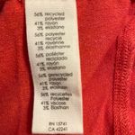 P.J. Salvage Women's Textured Essentials Ribbed Knit Shorts Retro Red Medium NWT NEW Photo 5