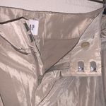 Gap Hi-Rise Drapey Iconic Khaki Dress Pants Pleated Belted Pockets Satin Photo 4