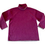 Woolrich Vintage stitch trim long long fleece pullover XL Photo 0