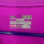 Under Armour  Size Medium Shirt‎ Pink Fuchsia Long Sleeve Heat Gear Semi Fitted Photo 5