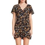 Anthropologie BB Dakota by Steve Madden Brown Floral Wildflower Romper Size M Size M Photo 14
