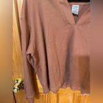 Jockey waffle knit sweater Brown Size XL Photo 4