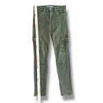 Vince Olive Cargo Skinny Pants Size 26 Quiet Luxury Minimalist Capsule Utility Photo 5