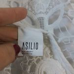 Asilio  The Mind Fall Top White Lace Crop Topper Size 4 Photo 8