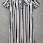 Richard Stump Women's T Shirt Dress Vintage Striped Short Sleeve 18 UK Large Photo 0