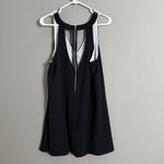Bishop and Young Bishop +‎ Young sz M black white shift halter mini dress Photo 5