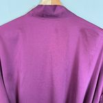 Victoria's Secret Satin Flounce Robe Womens M/L Purple Intimates Sleepwear Comfy Photo 12