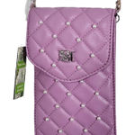 Badgley Mischka Purple Crossbody Bag NWT Phone Case Bag Mother's Day Photo 0
