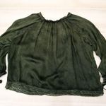 Zadig & Voltaire {S}  Theresa Blouse In Army Green Photo 11