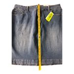 Style & Co  mid rise curvy denim skirt Size 14 Photo 3