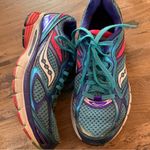 Saucony  Guide 7 10227-3 Blue Pink Running Shoes Lace Up Low Top Womens Size 8 Photo 0