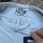 Free City  Gray Track Pants with Black and Yellow Accents Photo 4