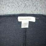 Garnet Hill  Maxi‎ Dress Women Large Black 3/4 Sleeve Scoop Neck Photo 7