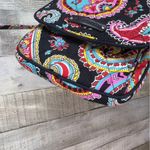 Vera Bradley  Paisley Multicolored Crossbody with Long Strap Zippered Pou… Photo 8