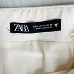 ZARA  Ecru Voluminous Bow Mini Skirt Photo 2
