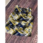 Nine West  Sateen BLOUSE‎ Blue Photo 11