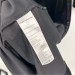 Good American Black Velvet Deep V Midi Dress Size 1/Small Long Sleeve NEW Photo 8