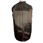 Vintage 70s Womens Rain Trench Coat L Brown Buttons Lined Pockets Belted Size L Photo 6