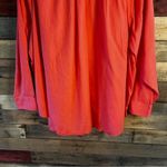 Lands' End  Coral‎ Button Down Top Size 2x Photo 6