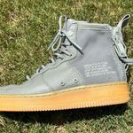 Nike Air Sf AF1 Womans Grey Goddess Of Victory Sneakers Photo 3